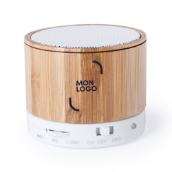 Enceinte Bluetooth® en bambou
