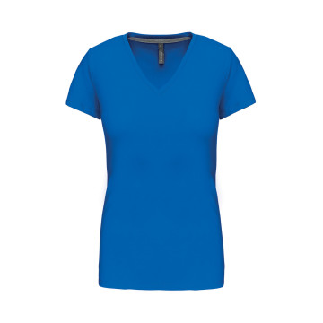 Tee-shirt femme Kariban® col V couleur