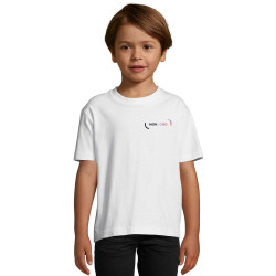 Tee-shirt enfant Sol's® Impérial blanc