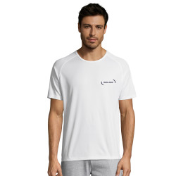 Tee-shirt de sport respirant homme Sol's® Sporty blanc