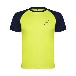 Tee-shirt de sport respirant enfant Roly® Indianapolis couleur