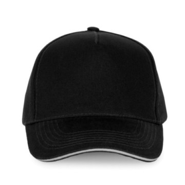 Casquette K-up® 5 pans en coton 180 g/m²