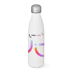 Bouteille isotherme en acier inoxydable recyclé sublimation 500 mL