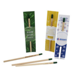 Crayon papier graines et cartonnette marquée en quadri