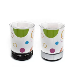 Pot à crayon USB lumineux