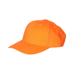 Casquette haute-visibilité orange fluo