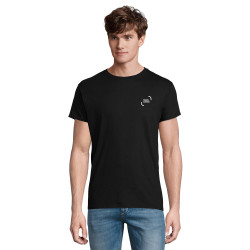 Tee-shirt mixte Sol's® Epic en coton bio noir