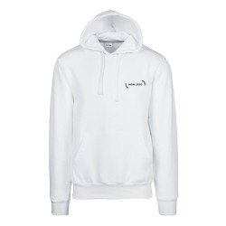 Sweat-shirt mixte à capuche Vesti® blanc