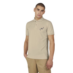 Polo homme B&C® en polyester recyclé RCS et coton