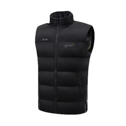 Bodywarmer chauffant