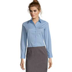 Chemise femme manches longues Sol's® Eden