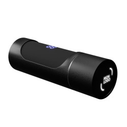 Ecouteurs Bluetooth® SCX® en rubber avec logo lumineux