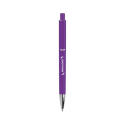 Stylo bille fluo violet