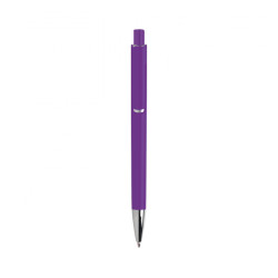 Stylo bille fluo violet