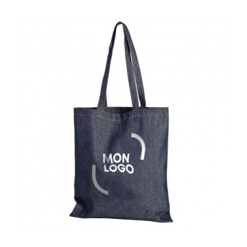 Tote bag en polycoton denim 160 g/m²