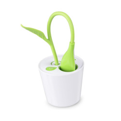 Lampe de bureau blanche-verte