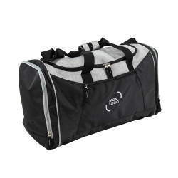 Sac de sport gris et noir