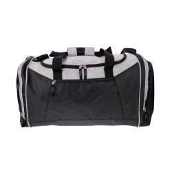 Sac de sport gris et noir