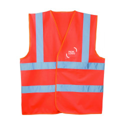 Lot 54 gilets sécurité baudrier adulte et housse marquage 1 couleur