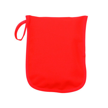 Gilet de sécurité baudrier adulte 120 g orange marq 1 coul et housse