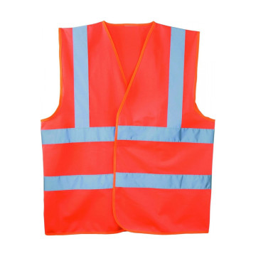 Gilet de sécurité baudrier adulte 120 g orange marq 1 coul et housse