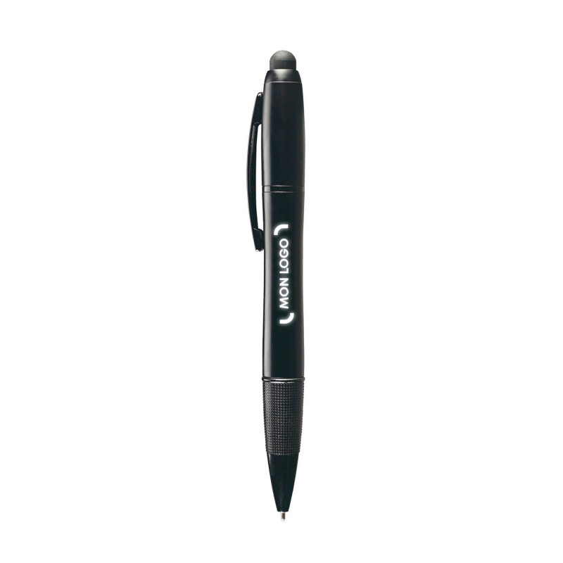 Lot de 143 stylos-bille stylets LED noirs gravure laser