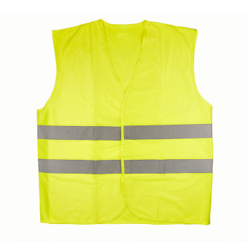 Gilet de sécurité 2 bandes adulte marquage 1 couleur et housse