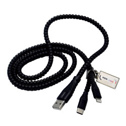 Câble zippé R FunZip® 2 connectiques