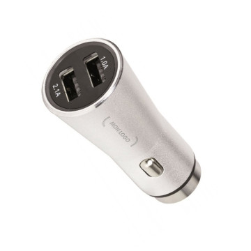Chargeur allume-cigare 2 ports USB brise-vitre