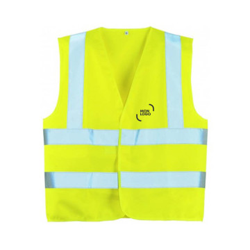 Gilet de sécurité baudrier adulte 120 g jaune