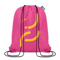 Sac à dos cordelettes en rPET