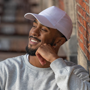 Casquette 5 pans en coton recyclé 190 g/m² Impact AWARE™