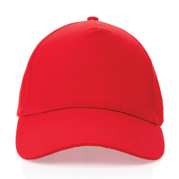 Casquette 5 pans en coton recyclé 190 g/m² Impact AWARE™