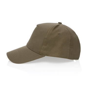 Casquette 5 pans en coton recyclé 190 g/m² Impact AWARE™
