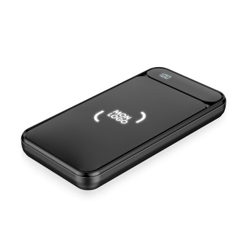 Batterie de secours 10 000 mAh logo lumineux Akashi®