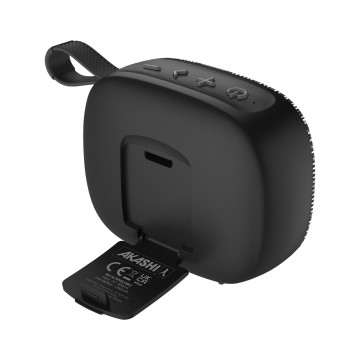 Enceinte en plastique recyclé GRS 5 W Akashi®