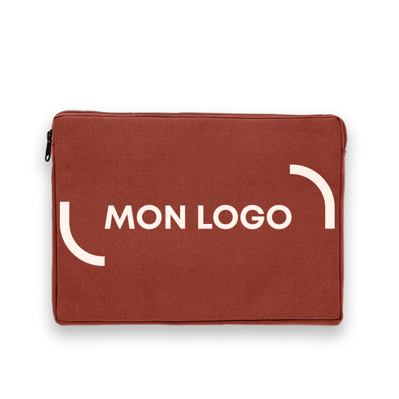 Housse d'ordinateur taille M en coton bio GOTS Studio by Hindbag®
