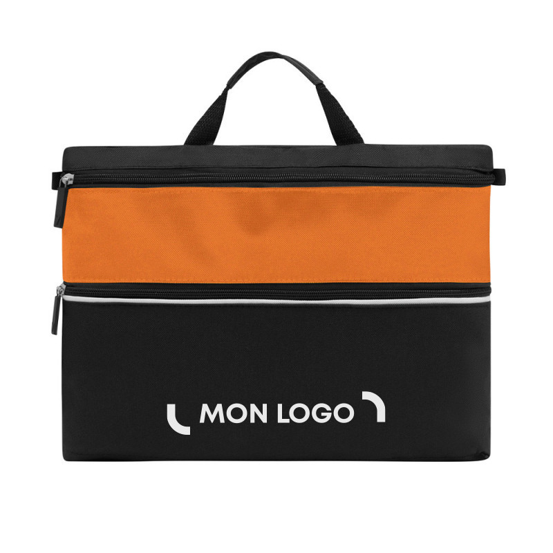 Sacoche noir-orange
