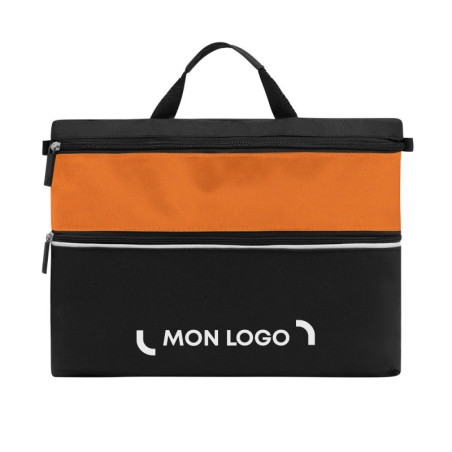 Sacoche noir-orange