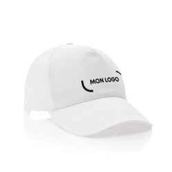 Casquette 5 pans en coton recyclé 190 g/m² Impact AWARE™