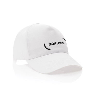 Casquette 5 pans en coton recyclé 190 g/m² Impact AWARE™