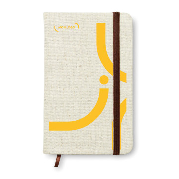 Carnet A6 avec couverture en toile rigide