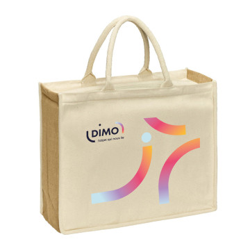Sac isotherme en coton et jute Ubag®