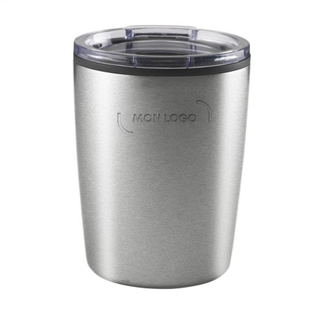 Mug expresso isotherme 170 mL en acier recyclé RCS