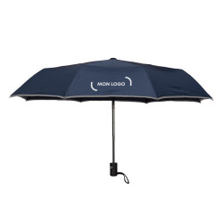 Parapluie pliable tempête rPET ouverture et fermeture automatiques