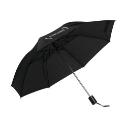 Parapluie pliable ouverture & fermeture manuelles noir