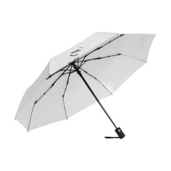 Parapluie pliable tempête ouverture & fermeture automatiques blanc