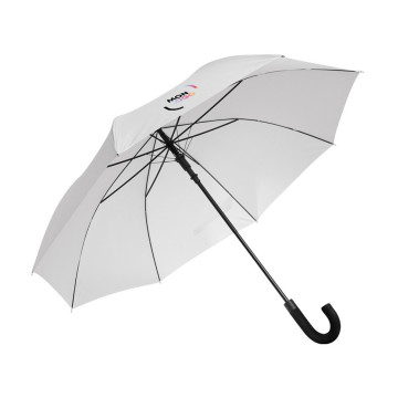 Parapluie golf tempête ouverture automatique blanc