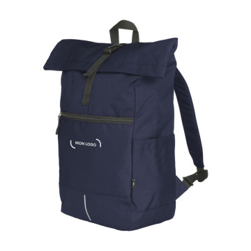Sac à dos ordinateur roll top en rPET