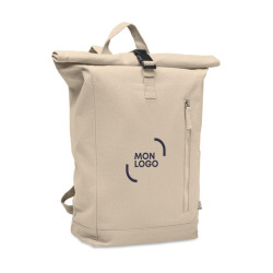 Sac à dos roll top en matières recyclées